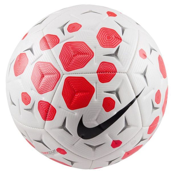 Futbalové lopty Nike Academy, veľkosť 4, farba biela/červená/sivá