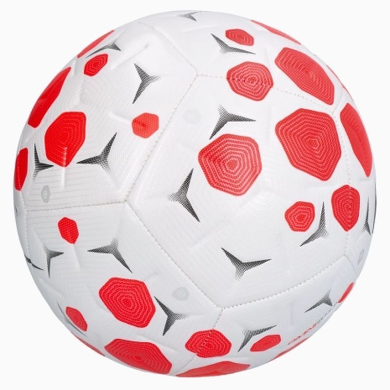 Futbalové lopty Nike Academy, veľkosť 4, farba biela/červená/sivá