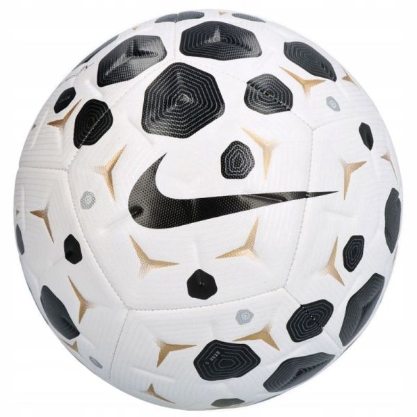 Futbalové lopty Nike Academy, veľkosť 5, bielo-čierno-zlatá farba Futbalové lopty Nike Academy, veľkosť 5, bielo-čierno-zlatá farba