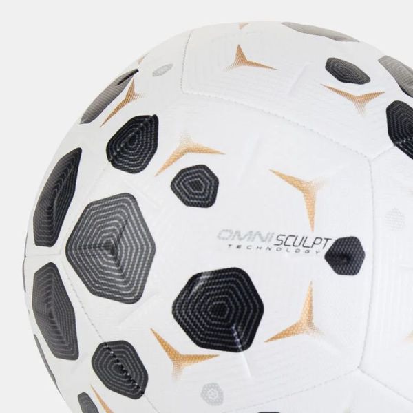 Futbalové lopty Nike Academy, veľkosť 5, bielo-čierno-zlatá farba