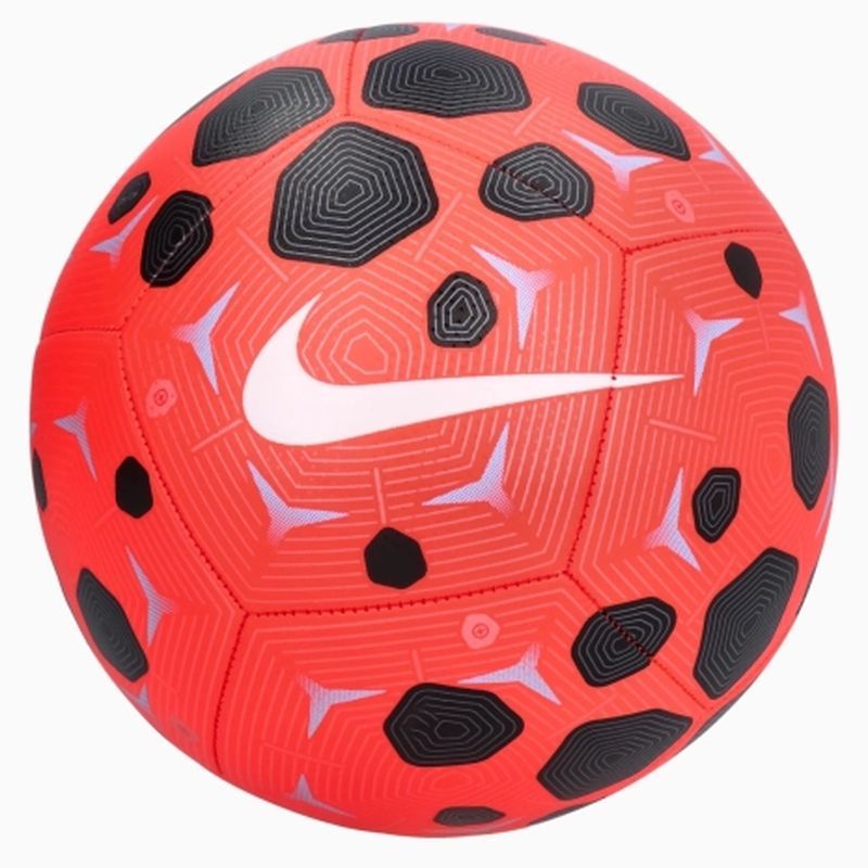 Futbalový lopta Nike Pitch, veľkosť 5, farba červená/čierna