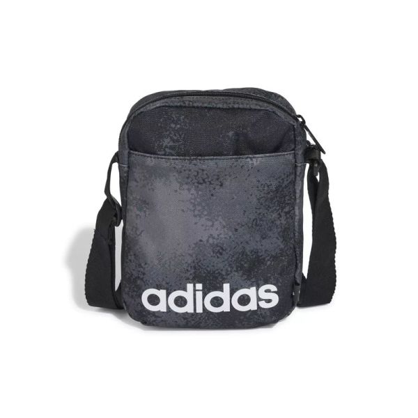 Vrecko Adidas Lin G ORG, JV5274, šedo-čierna farba