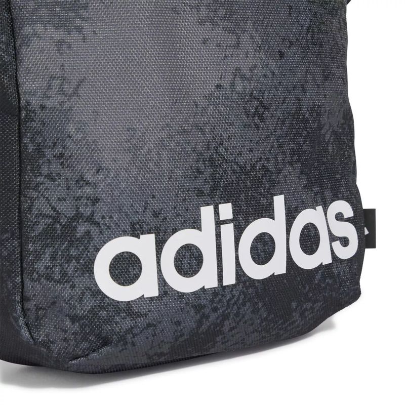 Vrecko Adidas Lin G ORG, JV5274, šedo-čierna farba