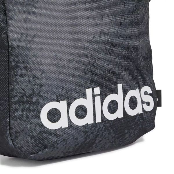 Vrecko Adidas Lin G ORG, JV5274, šedo-čierna farba