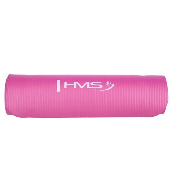 Fitness podložka HMS YM03, ružová farba