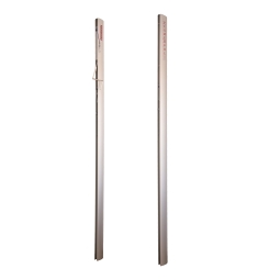 Volejbalové stĺpiky hliníkové, oválne, multifunkčné, s vnútorným napínaním