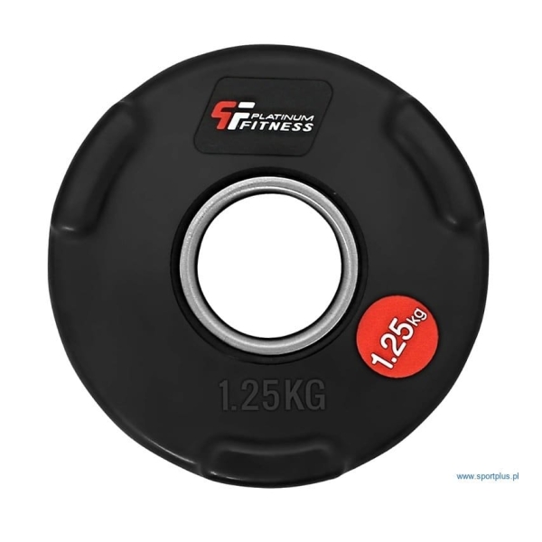Pogumované závažie na činku 50 mm, 1,25 kg Pogumované závažie na činku 50 mm, 1,25 kg