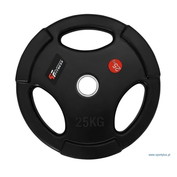 Pogumované závažie na činku fi 50 mm, 25 kg Pogumované závažie na činku fi 50 mm, 25 kg