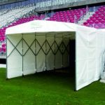 Teleskopické tunely pre štadióny